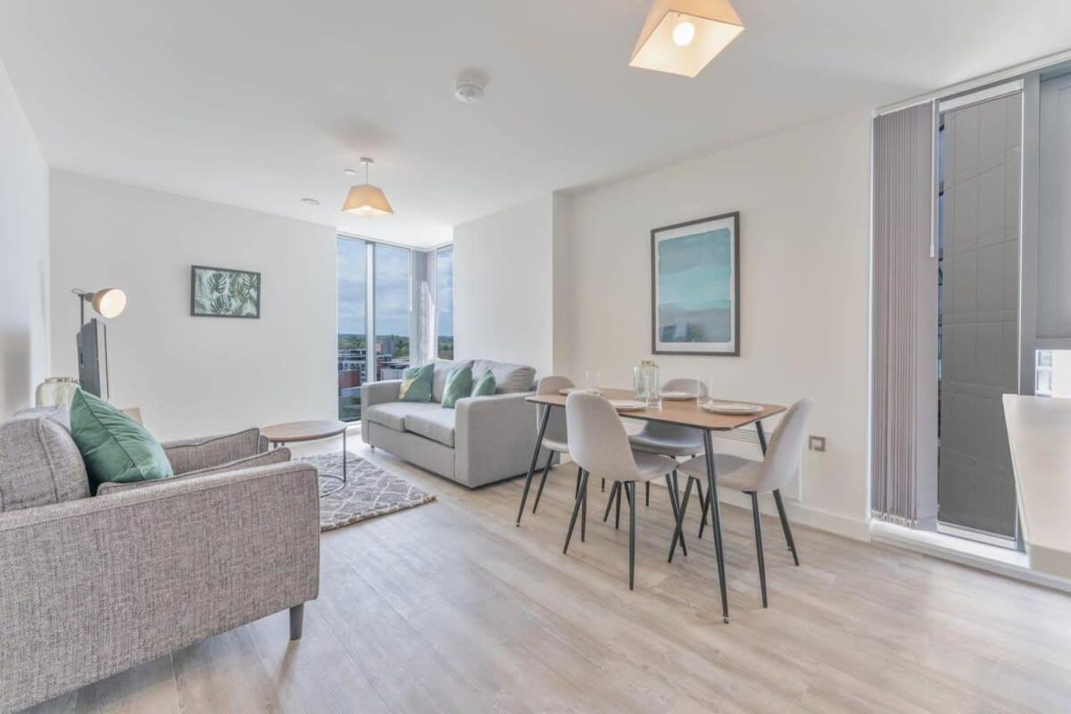 Stunning 2 Bed Apartment In Central Birmingham Zewnętrze zdjęcie
